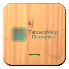 Выключатель SCHNEIDER ELECTRIC BLNVA101115 Blanca1-кл. оп сх.1 10А 250 В изол. пласт. подсв. ясень