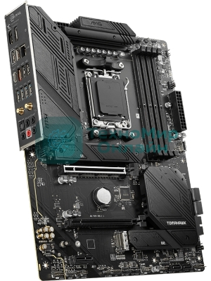 Материнская плата MSI MAG B650 TOMAHAWK WIFI, AM5, AMD B650, 4xDDR5, 6xSATA, 3xM.2, 1xPCI-E 4.0 x16, 1xPCI-E 4.0 x2, 1xHDMI, 1xDisplayPort, 1xUSB Type-C, 1x2.5Gb LAN, 2xUSB-A 2.0, 3xUSB-A 3.2 Gen 1, 3xUSB-A 3.2 Gen 2, 5x3.5 мм, 7.1, Standard-ATX