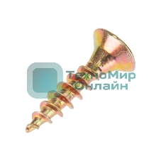 Саморез универсальный Kranz 3,5х16, желтый цинк, пакет (1000 шт/уп)