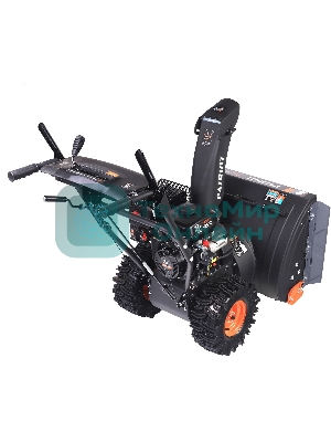 Снегоуборщик PATRIOT PS 707 E, Двигатель 7л.с до -25 °С; 212 сс; Стартер ручной/220V; LED-фара, Панель c увеличенным диапазоном скоростей 6 вперед/2 назад; Ширина ковша 610мм +100(26