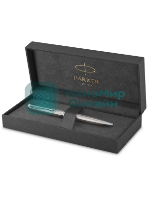 Ручка шариковая Parker Sonnet Core K526 (CW1931512) Stainless Steel CT, M, черные чернила, подарочная коробка
