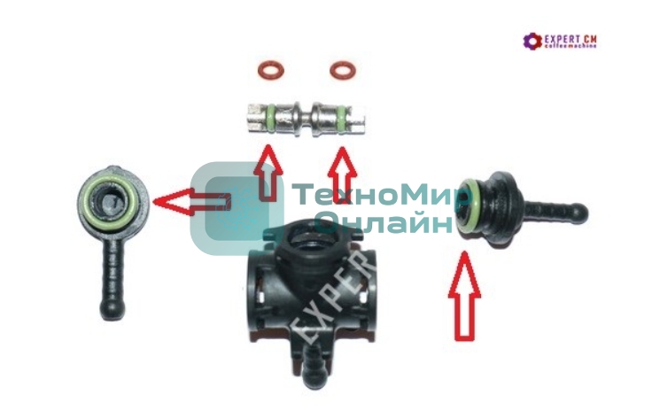 Ремкомплект крана пара Saeco Odea Talea