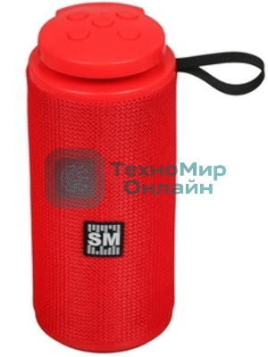 Портативная колонка Soundmax SM-PS5015B красный