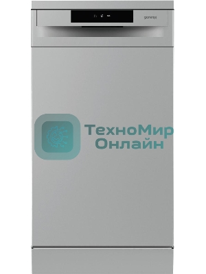 Посудомоечная машина Gorenje GS520E15S, серый, 44.8 см, 9 компл., 47 дБ, класс A++