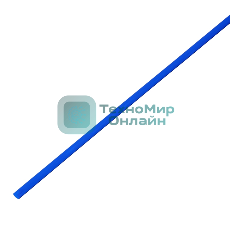Трубка термоусаживаемая PROconnect ТУТ 3,0/1,5мм, синяя, упаковка 50 шт. по 1м,