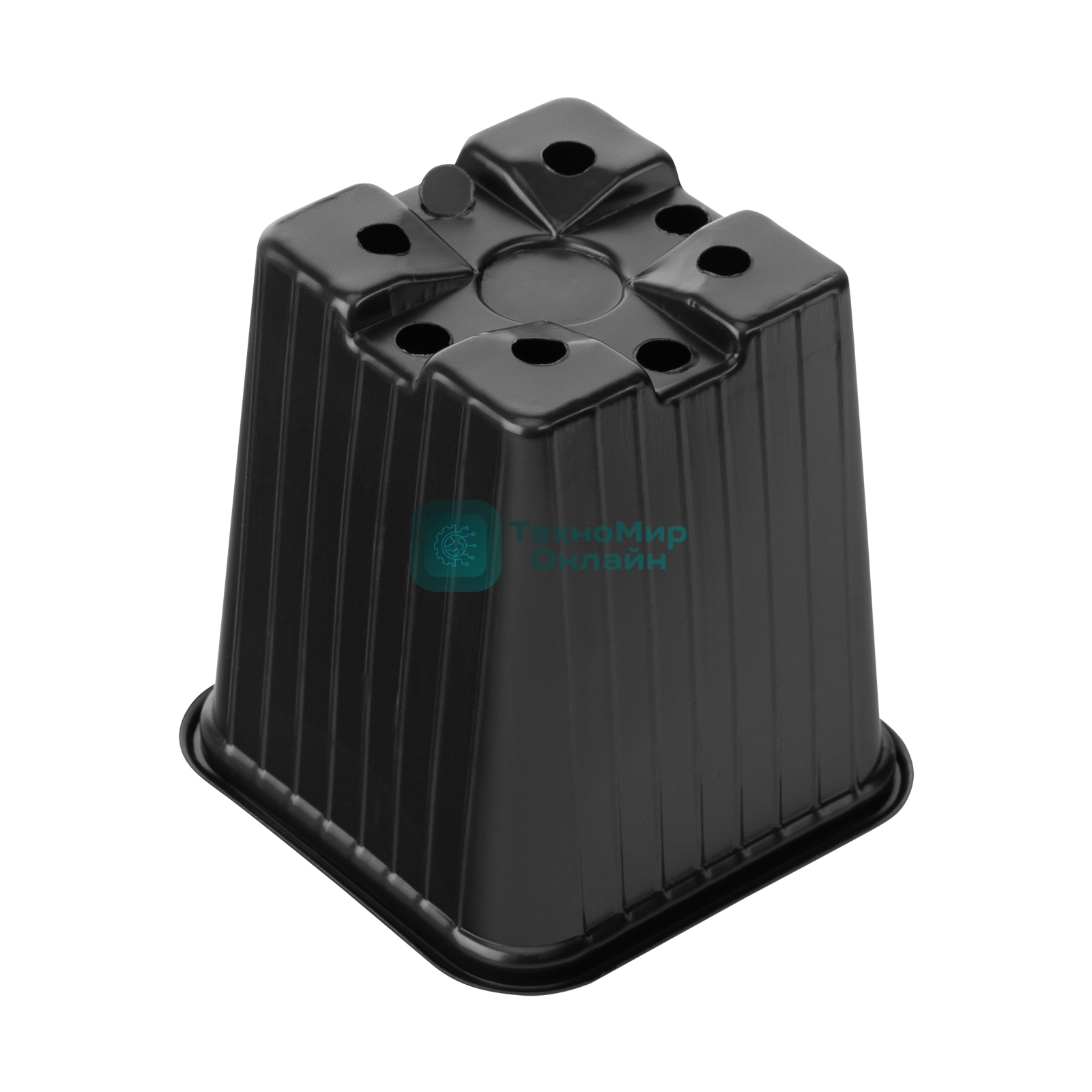 Горшочек для рассады, 90х90х95 мм, полистирол, 5 шт. Россия