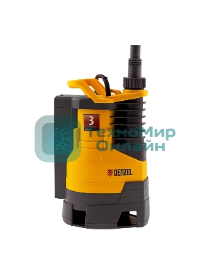 Насос Denzel DPХ950 дренажный х-pro 950Вт подъем 8.5м 15500л/ч
