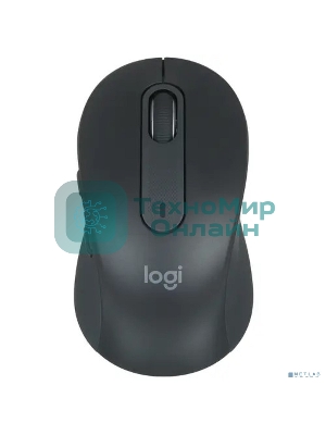 Мышь беспроводная Logitech Signature M650 графитовый, 4000 dpi, радиоканал, Bluetooth, USB, кнопки - 5