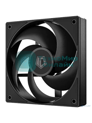 Вентилятор для корпуса ID-Cooling AS-140-K черный, 140 мм, 1800 об/мин, 24.9 дБ, 4 pin