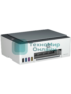 МФУ струйный HP Smart Tank 580 AiO (1F3Y2A), A4, цветной, печ. до 22 стр/мин. (ч/б) до 16 стр/мин. (цвет), 1200 x 1200 dpi, USB, Wi-Fi, Air Print, Mopria