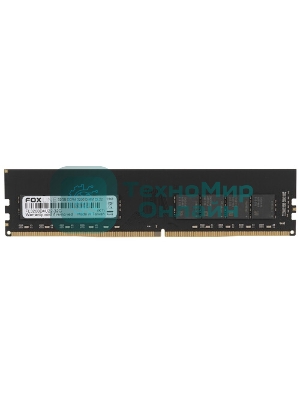Оперативная память Foxline, DDR4, 32GB (1x32 GB), 3200 MHz, CL22, DIMM