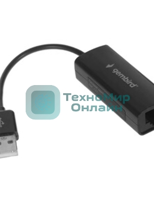 Сетевой адаптер Ethernet Gembird NIC-U2 USB 2.0 - Fast Ethernet adapter