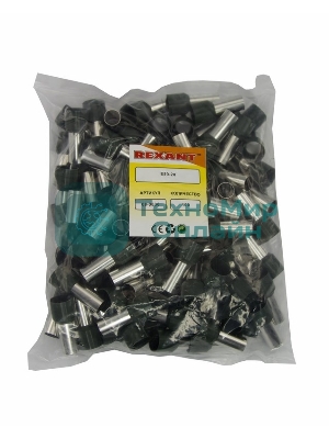 Наконечник штыревой втулочный изолированный Rexant F-20 мм 50 мм² (НШВи 50-20) оливковый