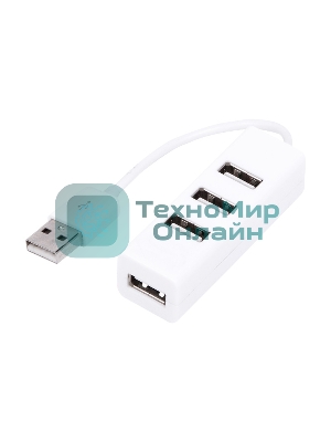 Разветвитель USB Rexant на 4 порта белый