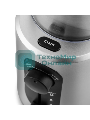 Кофемолка Kitfort KT-748 200Вт сист.помол.:ротац.нож вместим.:70гр нержавеющая сталь/черный