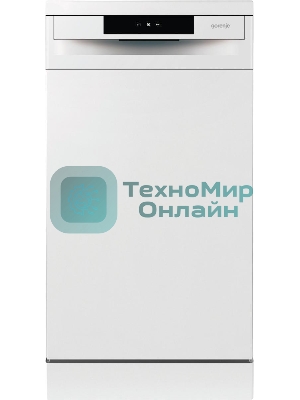 Посудомоечная машина Gorenje GS520E15W, белая, 44.8 см, 9 компл., 47 дБ, класс A++