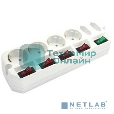 Сетевой удлинитель Most A16 5м (6 розеток) белый (пакет ПЭ)