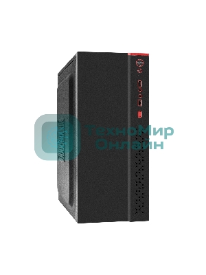 Компьютерный корпус Miditower ExeGate AA-443-AA500 (ATX, AA500 8 см, 2хUSB+HD Audio, черный)