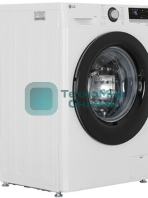 Стиральная машина LG F2V3PS6W белый, загрузка фронтальная 8 кг, 1200 об/мин., класс: A