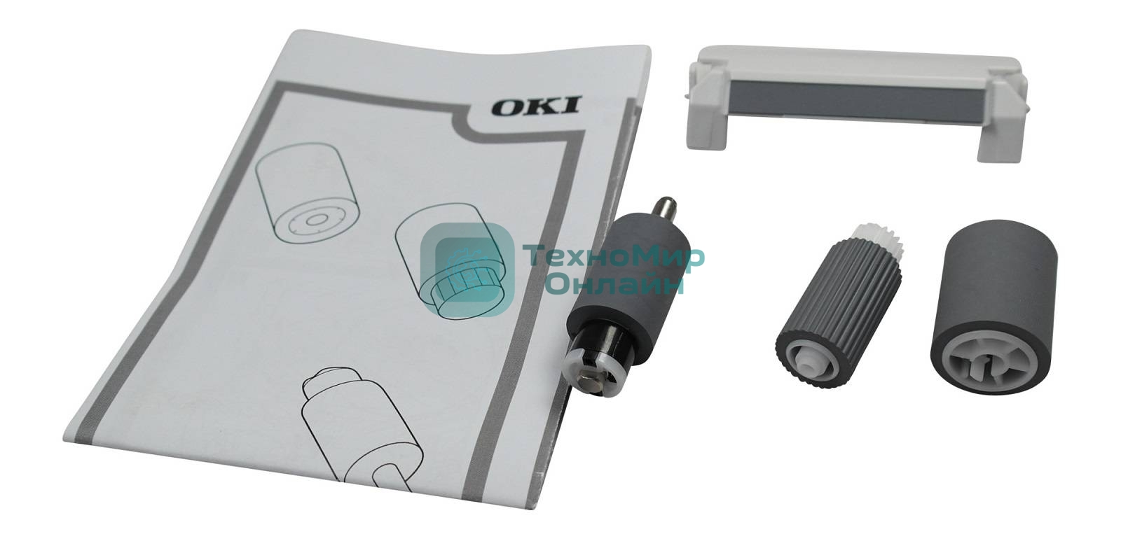 Набор роликов подачи и тормозной площадки обходного лотка (лоток 1) OKI C911/931/941/ES9411/9431/9541/9542 (45534502)