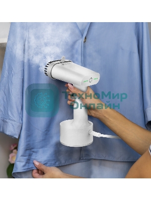 Отпариватель Kitfort КТ-962 белый, 1500 Вт, 25 г/мин, 150 мл