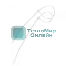 Хомут кабельный PROconnect 3.6х300 нейл. бел. (уп. 100 шт)