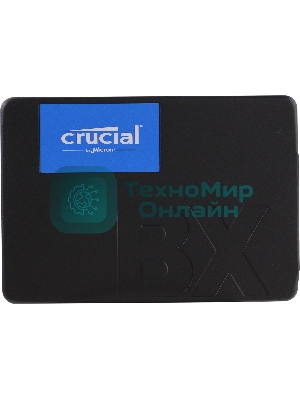 Накопитель SSD Crucial BX500, 2Tb, SATA III, 2.5
