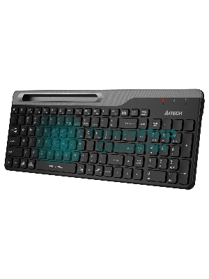 Клавиатура беспроводная A4Tech Fstyler FBK25, USB, Bluetooth/Радиоканал, черный/серый