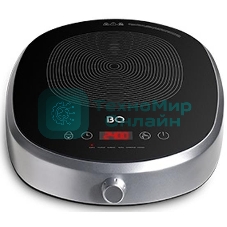 Плита настольная индукционная BQ HP121SS Grey Мощность 2400 Вт, Шаг переключения мощности 100 Вт, 24 режима нагрева