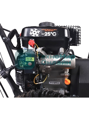 Снегоуборщик PATRIOT PS 707 E, Двигатель 7л.с до -25 °С; 212 сс; Стартер ручной/220V; LED-фара, Панель c увеличенным диапазоном скоростей 6 вперед/2 назад; Ширина ковша 610мм +100(26