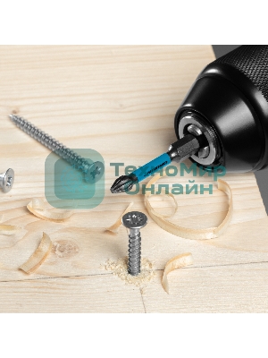 Набор бит торсионных Gross PH2x50 мм, для ударных шуруповертов, 2 шт.