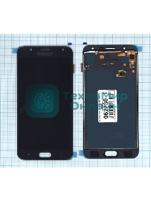 Дисплей для Samsung Galaxy J7 DUO (2018) в сборе с тачскрином SM-J720 (TFT) черный