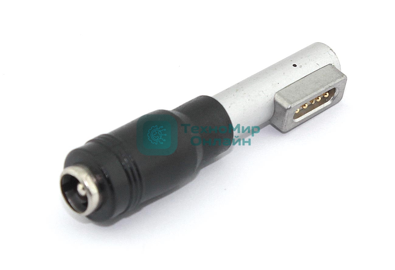 Переходник 5,5x2.1 на magsafe (угловой)