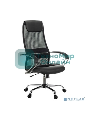 Кресло Бюрократ CH-608SL/BLACK TW-01 TW-11 черный, сетка