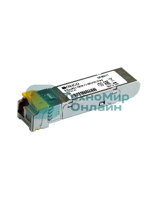 Трансивер OFM331T/ 20KM WDM SFP transceiver, 1000Base-BX-D, 1000Base-BX-D, Tx:1550 nm, Rx:1310 nm, Single-Mode, 20KM