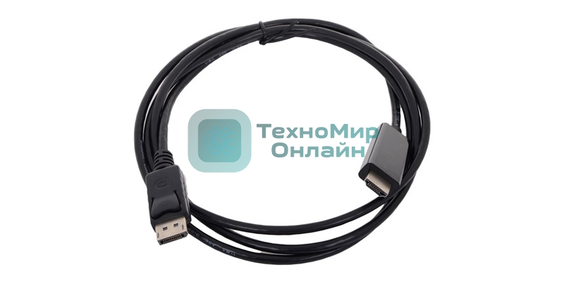 Переходник VCOM CG494-B Кабель-переходник DisplayPort M-> HDMI M 1.8m