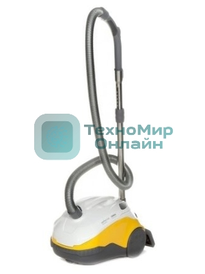 Пылесос Thomas Perfect Air Animal Pure белый/желтый, 325/1700Вт, уборка влажная/сухая, пылесборник контейнер 1.9 л