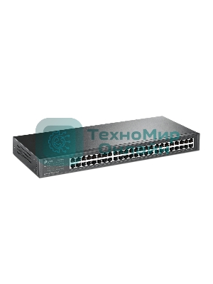 Коммутатор TP-Link SMB TL-SF1048 48-port 10/100M Switch, 48 10/100M RJ45 ports, 1U 19-inch rack-mountable steel case