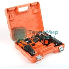 Дрель-шуруповерт Patriot BR 183UES, 18 В, 2 Ач, 29 Нм, щеточный