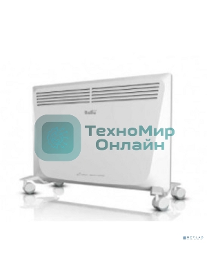 Конвектор электрический Ballu Enzo BEC/EZER-1500 белый, 1500 Вт, 20 м2, термостат, дисплей