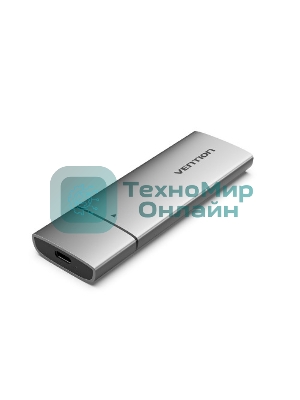 Корпус для SSD Vention USB 3.1 Gen 2-C M.2 NVMe Серый