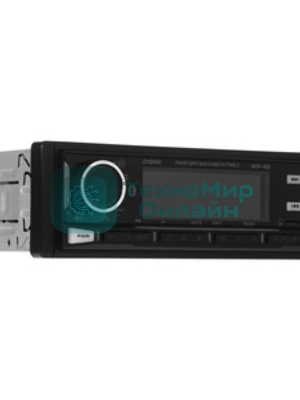 Автомагнитола Digma MCP-450, 1 DIN, Bluetooth, USB Type-A, AUX, пульт ДУ