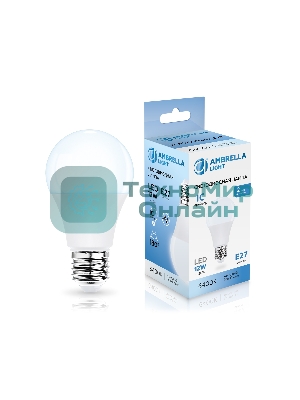 Лампа светодиодная 601206 LED A60 12W IC E27 6400K 175-265V
