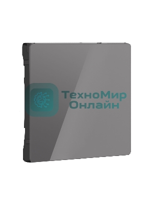 Клавиша для выключателя перекрестного WERKEL (графит акрил) W1119044