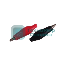 Зажим крокодил в изоляторе Rexant, длина 46 мм, ток 5A, 2 шт., пакет БОПП