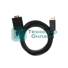 Кабель-переходник VCOM DisplayPort --> VGA_M/M 1,8 м CG607-1.8M