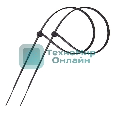 Хомут кабельный PROconnect 2.5х150 нейл. черный (уп. 100 шт)