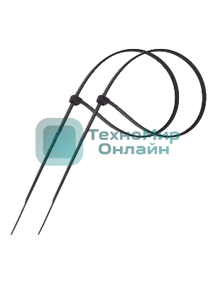 Хомут кабельный PROconnect 2.5х150 нейл. черный (уп. 100 шт)