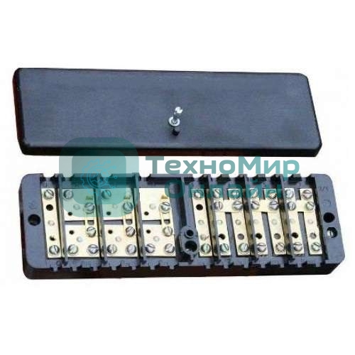 Коробка испытательная перех. (68х220х33) латунь Электродеталь КИП.Л