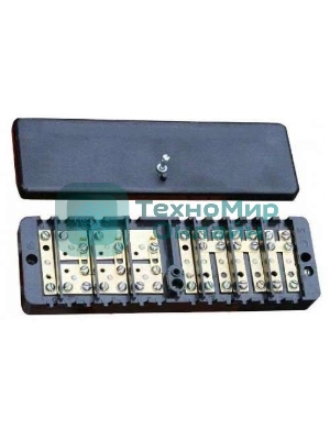 Коробка испытательная перех. (68х220х33) латунь Электродеталь КИП.Л